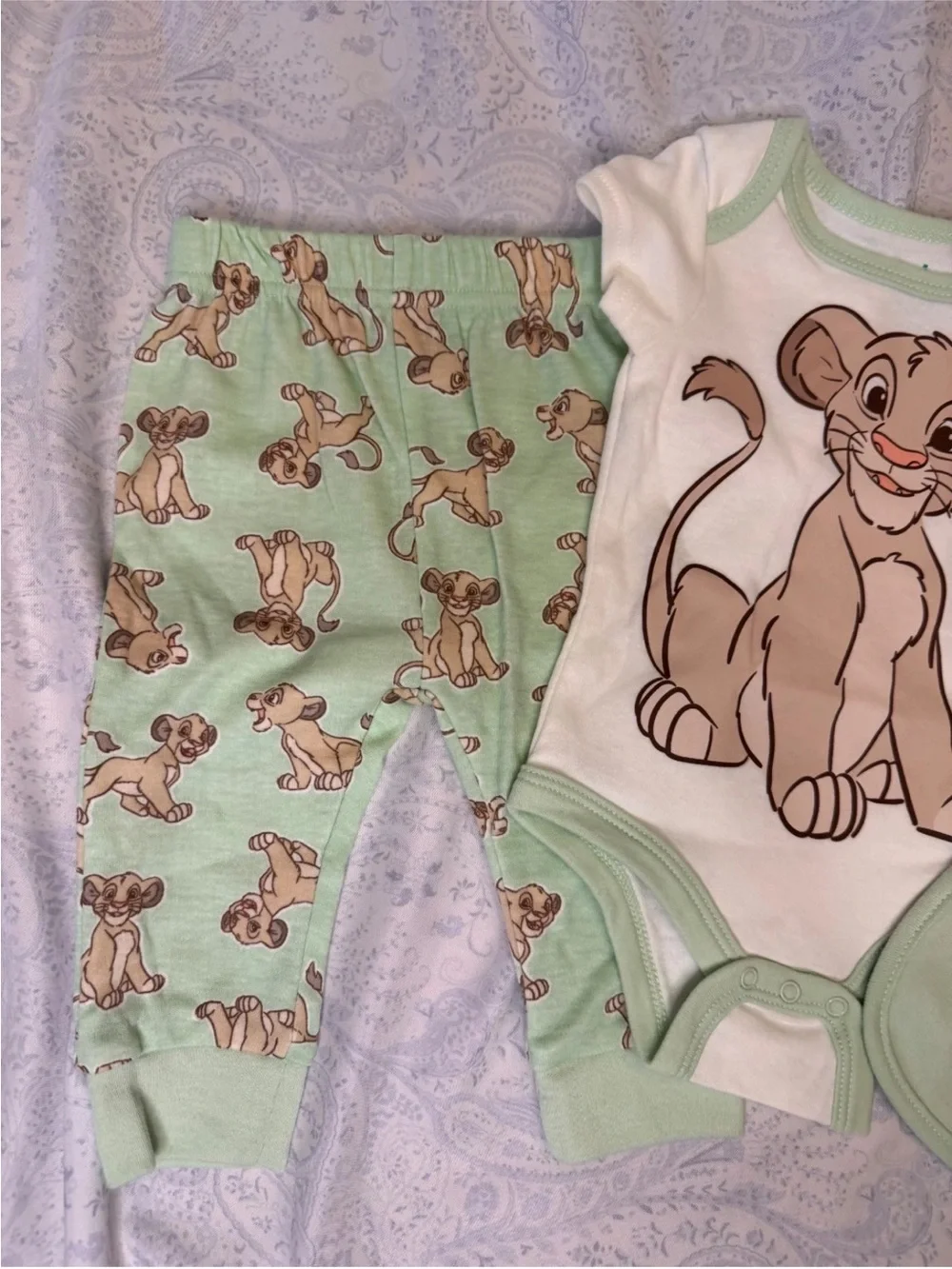 Disney Simba Lion King 3 Piece Infant Set